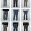 O- N.N.Z. TROUSERS W Brown Plaid