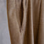O- N.N.Z. TROUSERS W Beige Kasuri