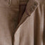 O- N.N.Z. TROUSERS W Beige Kasuri