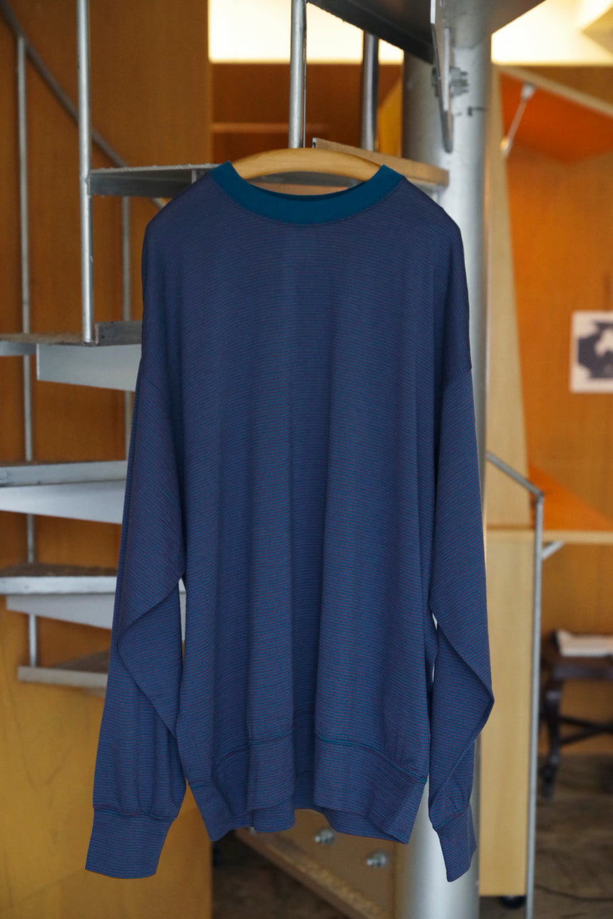 O- MERINO SWEATSHIRT Teal